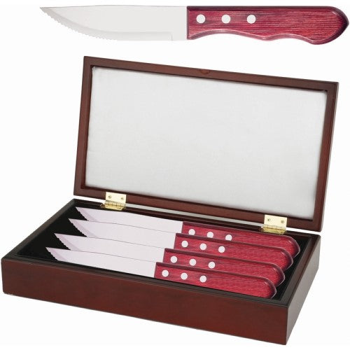 Big Red Steak Knife Set