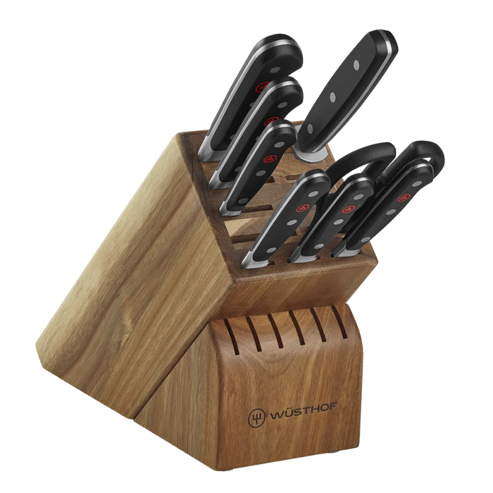 Wusthof Classic 9pc Block Set - Acacia