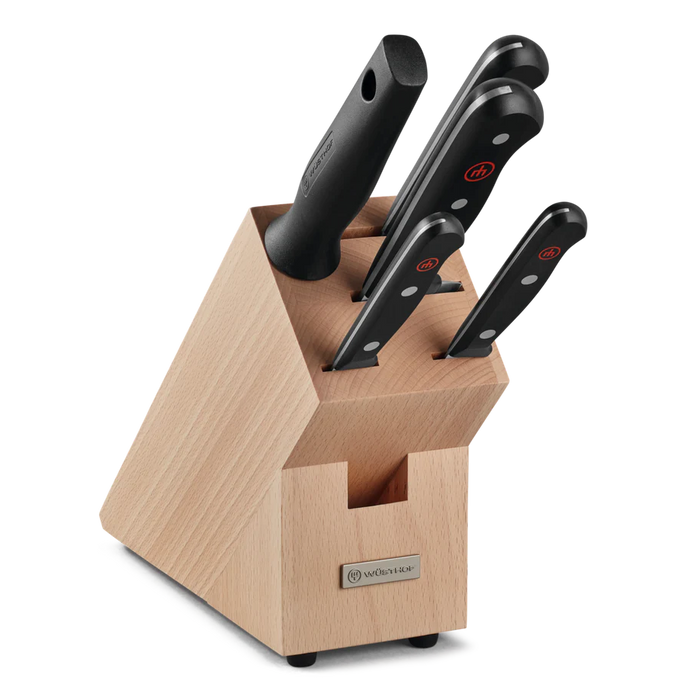 Wusthof Gourmet 6pc Block Set - Beechwood