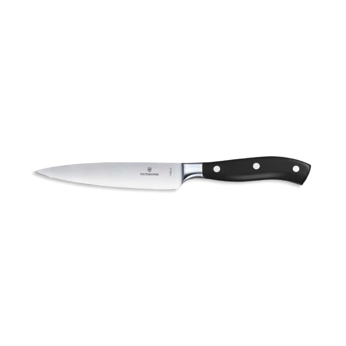 Victorinox Grand Maitre Black 6" Spear Point Wide Blade Chef's Knife