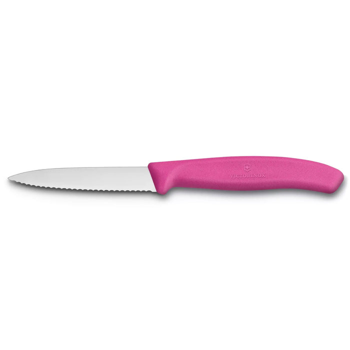 Victorinox Pink 3.25" Serrated Paring Knife