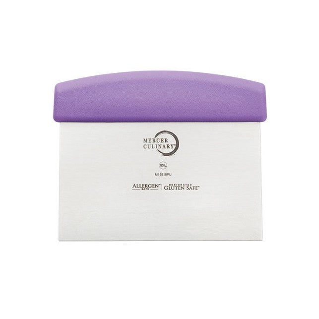 Mercer M18810PU - 6" Bench Scraper Purple